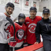 New Jersey Devils host Make-A-Wish kids for practice, game