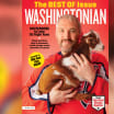 Alex Ovechkin poses with goat magazine cover