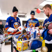 Islanders Deliver Holiday Gifts in Annual Hospital Visits