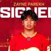 Flames Sign Parekh To Entry Level Contract