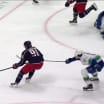 VAN@CBJ: Johnson scores goal against Kevin Lankinen