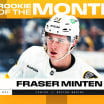 Fraser Minten named NHL rookie of the month for January 2026