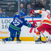 Flames Suffer 3-1 Setback To Canucks