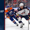 Columbus Blue Jackets Edmonton Oilers game recap November 10 2025