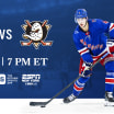 Rangers vs. Ducks: Pregame Notes | 12.15.25