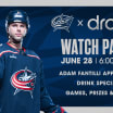 blue jackets nhl draft watch party