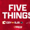 5 Things - Flames vs. Sharks 18.04.24
