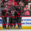 Gol en desventaja impulsó a Carolina Hurricanes a su quinta Victoria