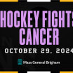 Bruins to Host Hockey Fights Cancer Night, Presented by Mass General Brigham, on October 29