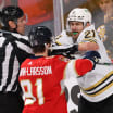 Boston Bruins Florida Panthers turn up heat on rivalry in Game 2
