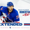 Rangers Agree to Terms with Matthew Robertson