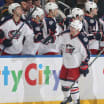 Atkinson helps Blue Jackets reach third in division
