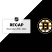 VAN at BOS | Recap