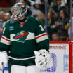 Gustavsson Wild départ match no 6 Golden Knights