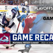 Winnipeg Jets Colorado Avalanche Game 4 recap April 28