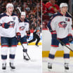 Charlie Coyle Zach Werenski bakom seger för Columbus Blue Jackets