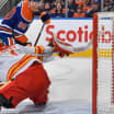 Cooley Stands Tall As Flames Knock Off Oilers