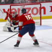 CAR@FLA: Stankoven scores goal against Sergei Bobrovsky