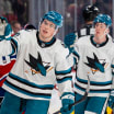 Sharks Canadiens Celebrini dominant
