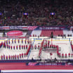 Ohio State Band script NHL Stadium Series