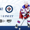 Rangers at Jets: Pregame Notes | 03.12.26