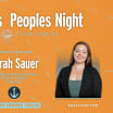 staff profile Indigenous peoples night sarah sauer-ft