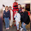 Singer Pink takes in Devils game in New Jersey