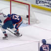 COL@NYI: Horvat scores goal against Mackenzie Blackwood