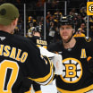 Practice Report: Bruins Olympians Return to Boston, Join Skate 