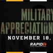 Bruins to Host Military Appreciation Night On November 18