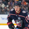 luca pinelli impressing in debut with blue jackets 