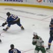 MIN@STL: Binnington with a great save