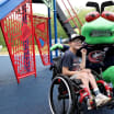 Columbus Blue Jackets Open 14th CBJ Foundation Playground at Delaware State Park! ☀️😎