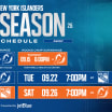 Islanders Announce 2026 Preseason Schedule