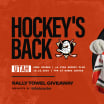 Ducks to Host Opening Night at Honda Center Presented by Ticketmaster on Wednesday, October 16