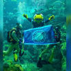 Thunderbug Tampa Bay Lightning scuba diving Florida Aquarium