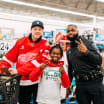 ‘We really enjoy it as much as the kids, if not more’: Red Wings, Tigers and Meijer host youth from Detroit Police Athletic League for annual Hometown Holiday Assist 