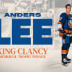 Islanders' Anders Lee Awarded King Clancy Trophy