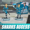 Sharks Access: Flex Figurines 