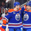 McDavid y Bouchard, pilares del triunfo de los Oilers