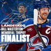 Gabriel Landeskog Bill Masterton Memorial Trophy Finalist