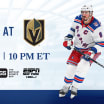 Rangers at Golden Knights: Pregame Notes | 11.18.25