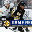 Los Angeles Kings Boston Bruins game recap February 17