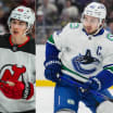Devils gegen Canucks: Alle drei Hughes-Brüder auf dem Eis