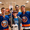 Islanders Deliver Holiday Cheer to Patients at Local Hospitals