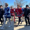 Rangers und Islanders kommen zur Stadium Series mit Feuerwehrleuten und Polizisten