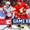 Washington Capitals Calgary Flames game recap March 18