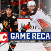 Anaheim Ducks Calgary Flames game recap April 2