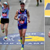 Zdeno Chara runs 2024 Boston Marathon