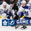 Toronto Maple Leafs Tampa Bay Lightning game recap April 17